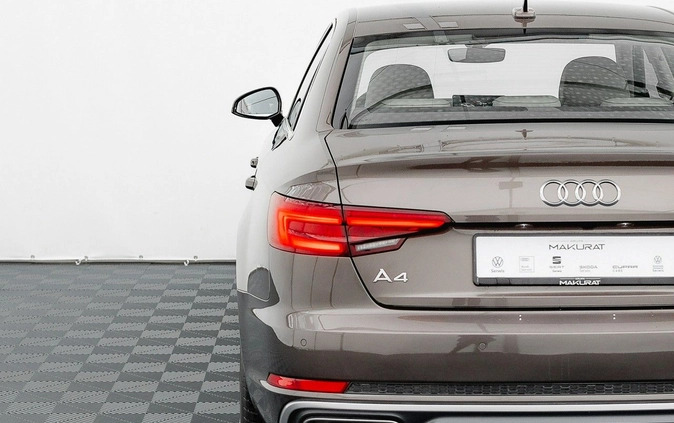 Audi A4 cena 114850 przebieg: 82336, rok produkcji 2019 z Wielichowo małe 742